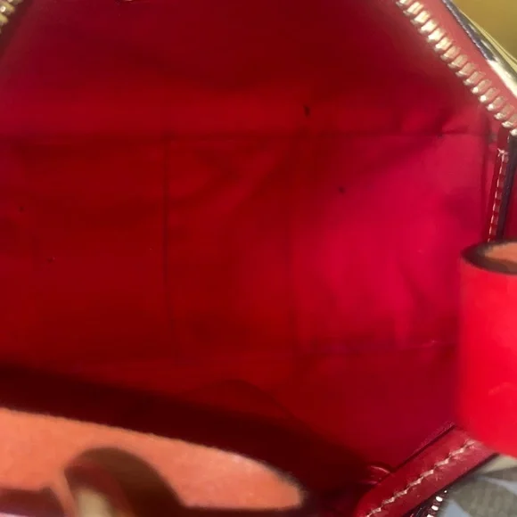 Dooney & Bourke Black & Cream Zebra Print Shoulder Bag with wallet & coin pouch - Picture 10 of 11